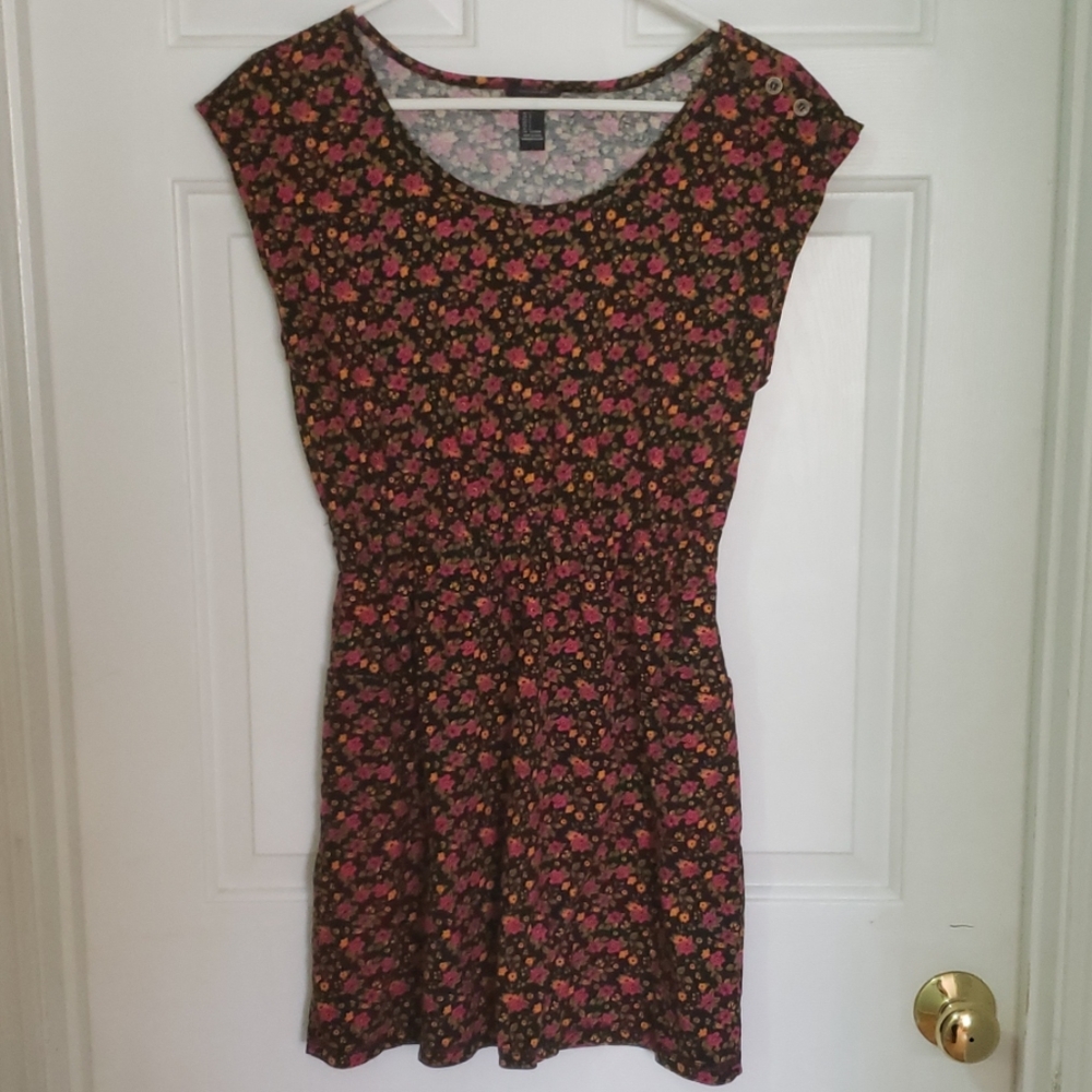 Black Floral Dress